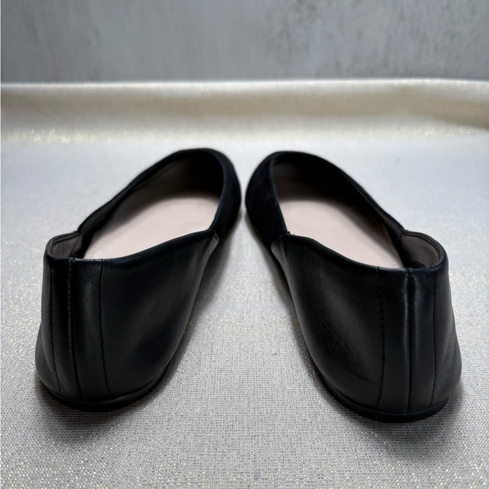 botkier New York Flats-Size: 10-Color: Black-Front is Suede and Back is Leather - Picture 4 of 7